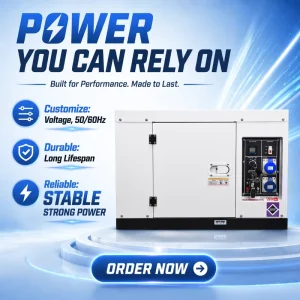 ATS Inverter Permanent Magnet Brushless 5KW 8KW 10KW 12KW 15KW 20KW 25KW 8KVA 10KVA 12KVA 20KVA 25KVA Welder Diesel Generators