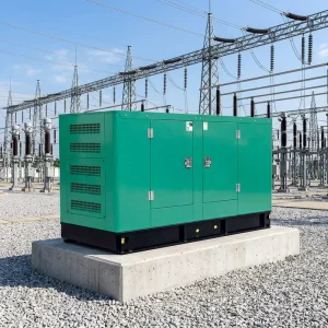 ATS Soundproof 60Hz Diesel Genset 20Kw 30Kw 50Kva 50Kw 300KVA Commercial Backup Generator