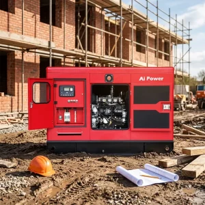Ai Power AK8 AK24 Industrial Diesel Generator 400 230V 8 30kVA Auto Start Water Cooled Super Silent Type