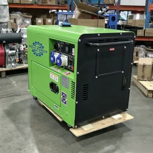Air Cooled 10kw Silent Diesel Generator 220v/380v Single Cylinder Silent Diesel Genset 5kva 12kw 15kw Home Electrical Generators