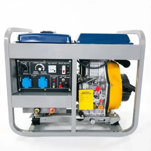 Air-Cooled Diesel Electric Welder Generator Open Frame Electric Start Single Three-Phase 220V 380V 50HZ