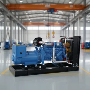 Air Cooled Open Frame Diesel Generator 62.5KVA 50KW Stable Voltage Output CE Certified