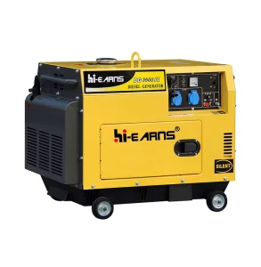 Air Cooled Single Cylinder Silent Type 3kw Diesel Generator