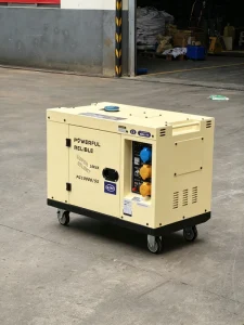 Air Cooled Single Phase 220 380V 50HZ Auto Start 10kVA Diesel Generator