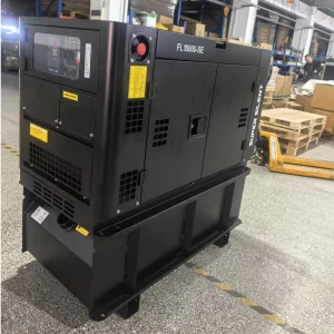 Air cooled 12KW Diesel Silent Type AC Single Phase 50 60Hz Auto Start Generator 100% Copper Alternator ISO Certified 99%