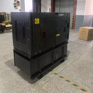 Air-cooled 12KW Diesel Silent Type AC Single Phase 50/60Hz Generator 100% Copper Alternator ISO Certified Extra-large Fuel Tank