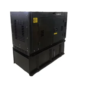 Air-cooled 12KW Diesel Silent Type AC Single Phase 50/60Hz Generator with Extra-large Fuel Tank Capacity
