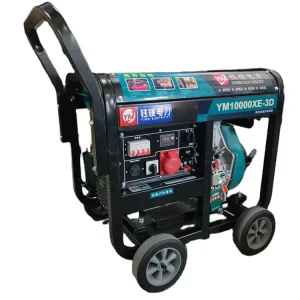 Air cooled Single Cylinder Open Frame Generator Electric Start Single Three Phase 220V 380V 50 60Hz ATS Construction Backup
