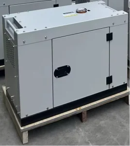 Aiyin 6.0 kW Single Cylinder 2 Stroke Air Cooled Diesel Euro 2 Emission Silent Generator with Kick Start Easy to Operate