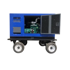 All Terrain Trailer Diesel Generator Off road Mobile Genset for Plateau Pastoral Area and Mountain Road Construction