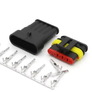 Amplifier Super Sealed 5 Pin Male Female Copper 10A Waterproof Car Connector IP68 Automotive