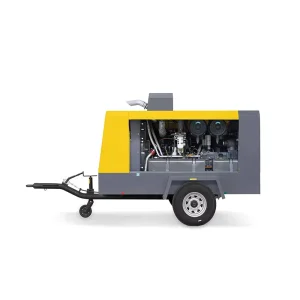 Atlas Copco XAS98KDG 7bar 187cfm Diesel Movable Mobile Air Compressor Equipped with a Generator