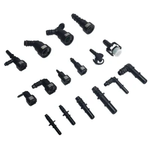 Auto Car Fuel Line Hose Coupler Plastic Quick Connector 1 2 ”(12.61mm) with ID 3mm to 12mm for Different Car Models