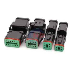 Auto Car Terminal Electrical Housing Connector Wiring Pigtail Socket Cable Plug DT06 2S E005 DT04 2P E005