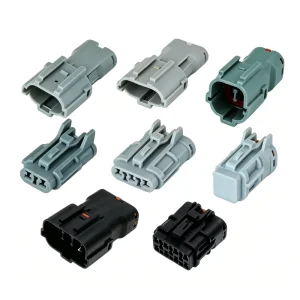 Auto Electric Connector 2 3 4 8 Pin Automotive Male Female Waterproof Wire Harness Seal Terminal Connector