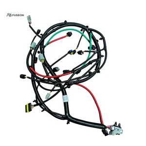 Auto Instrument Dashboard Wire Harness Assembly Multi-Branch White Connector Custom Automotive Wiring Harness OEM 12V 24V