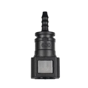 Auto Parts SAE 1/4 6.3 ID3 Type 90 Fuel Hose Connector Hose Adapter for Fuel Urea System and Fuel Hose Assembly
