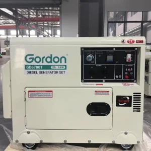 Auto Start 50 60Hz 10kVA 8kVA 5kW 220V Small Silent Portable Diesel Generator Set 3 Phase ATS 100% Copper Alternator
