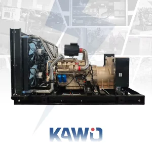 Auto Starting 100KW 2000KW 3 Phase Silent Type Diesel Generator Set 60 Hz Frequency ATS Option 1800 RPM Speed Open Frame