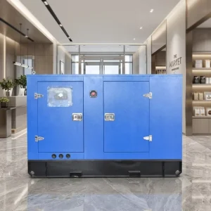 Automatic Start Industrial Diesel Generator 150kVA with Soundproof Enclosure and ATS for Hotel and Commercial Center Power Set