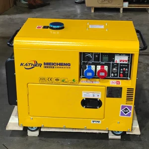 Automatic Start Super Silent Generador 5KW 6KW 8KW 10KW Diesel Gerador with Soundproof Low Noise Household Standby Power