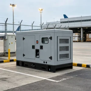 Automatic Voltage Regulation Silent Diesel Generator 50hz 16kw 20kva Single Phase for Hospital Clinic Backup Power