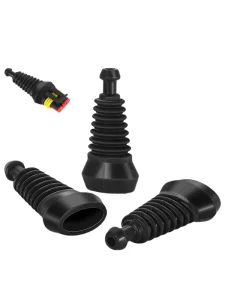 Automotive 1.5 Series Connector Dustproof ABS Sleeve DJ7031 1.5 21 Threaded Tail Clip for Power RF UHF Applications 6A 10A
