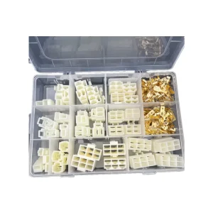 Automotive Connector 6.3mm Connector 1P2P3P4P6P High Current Male and Female Plug Wire Connector Box Kit