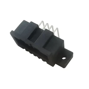 Automotive Connector 8 Pin Male Connector 90 Degree Elbow Panel Mount Auto Connector PCB Type with Two Fixed Hole