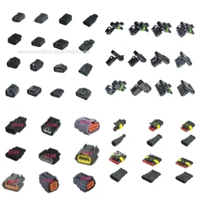 Automotive Connectors 2 3 4 6 8P 6.3mm Terminal Wire Sealed Plug Car Cable Connector
