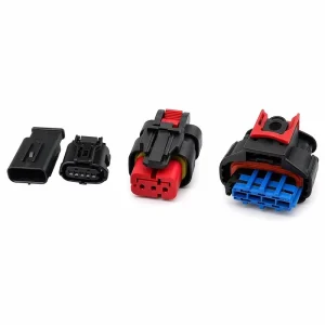 Automotive Sensor Connector 3 4 5 Pin Air Pressure MAP MAF Waterproof Plug PA66 PBT Housing Rectangle