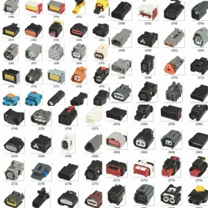 Automotive Wiring Harness Connector Wire Auto Connectors Male and Female Connectors