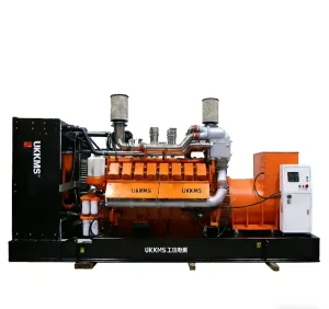 BIAO Durable Gongtai 1200kW 1500KVA Open Type 3 Phase Silent Diesel Generator Set with DC Start Standby