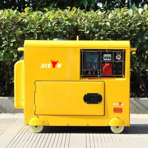 BISON(CHINA) 5 kw 5 Kva 5000watt 3 Phase Portable Diesel Generator