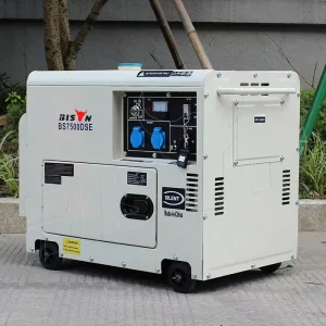 BISON(CHINA) 50hz 60hz 230v 400v 5kw 5kva 6000w 3000 3600rpm Single Phase Portable Diesel Power Generator