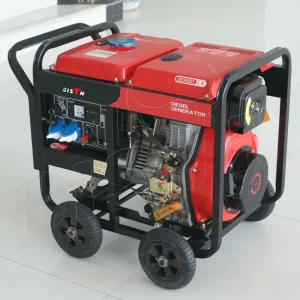 BISON(CHINA) BS8500DCE 6.5KW 498CC 11HP Strong Power Small Portable Diesel Generator