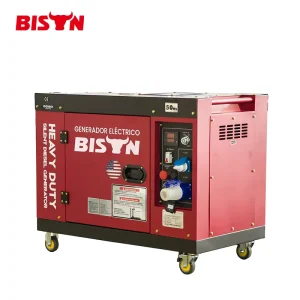 BISON(CHINA) Supplying 3000 3600 Rpm Single Cylinder 203kg 50hz 60hz Air cooled 3 Phase 8kw 8000w Silent 10kva Diesel Generator