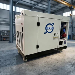 BRH 5kw Factory Silent Electric Gasoline Natural Petrol Generator Group Power 3 Phase Diesel Gensets for Home Camp Use