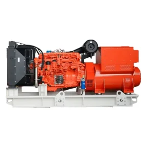 Biofuel B50-B100 Soundproof Canopy diesel Generator 200kw 250kVA for Commercial Construction Site Use