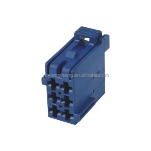 Blue 6P Auto Housing Connector 1 965646 1 Model for Automobile Use