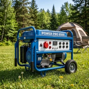Blue Yuchai 18KW Compatible Silent Type Open Frame Weichai Diesel Generators with Remote Control and ATS