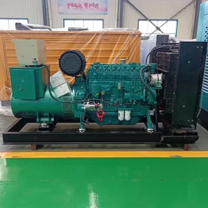Brick making Machine 40kw 50kva Diesel Engine Auto Start Open Frame 1800 RPM Remote Control Generator