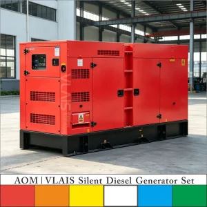 ByCUMMINS Silent Diesel Generator Set 40KVA 32KW 50HZ 60HZ 110V 220V 380V 415V Single & Three Phase Industrial Electric Power