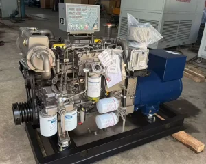 CCS 50kW 50Hz Marine Diesel Generator 62.5KVA 3 Phase Open Frame Set with DC Start and Remote Control for Boat Use
