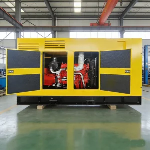 CE Certification Open or Silent 180kW 200kW Natural Gas Generator Set LPG Biogas Generator