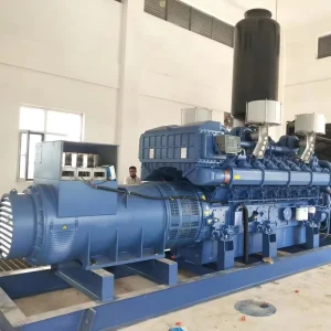 CE Certified 1350kw Super Silent Type Open Frame Diesel Generators 400V 50HZ 1800 RPM