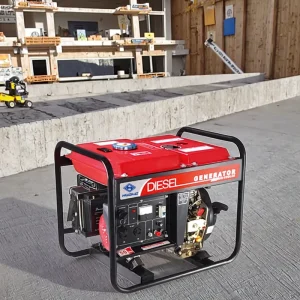 CE Certified High Quality Huahe 3kva Open Type Easy Start Electricity Portable diesel Generator with 4 Stroke