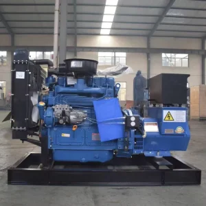 CE Certified Open Type Ricardo Diesel Generator 20kW 30kW 50kW Large Scale with ATS 3 Phase Africa Heavy Industry Power Plant