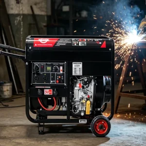 CE ISO Certified 7.5kW Diesel Welder Generator 230A MMA Welding 1 Phase 220V 12V DC Electric Start Air Cooling System