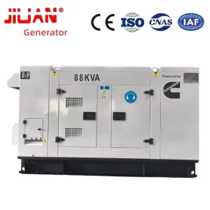 CE ISO Certified Generator Factory Commins Super Silent 88kVA Standby Power 100kVA 80kW Diesel Engine 4BTA3.9 G11 with Stamford